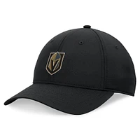 Men's Fanatics Black Vegas Golden Knights Front Office Ripstop Adjustable Hat