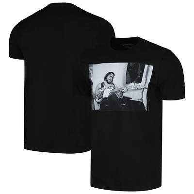 Unisex Black Waylon Jennings Legend T-Shirt