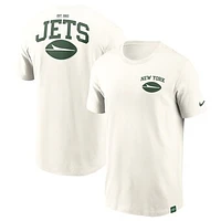 Men's Nike Cream New York Jets Blitz Essential T-Shirt