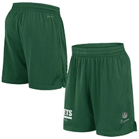 Men's Nike Green New York Jets 2024 Sideline Performance Mesh Shorts