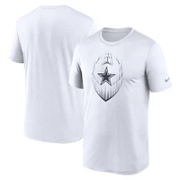 Men's Nike White Dallas Cowboys Primetime Legend Icon Performance T-Shirt