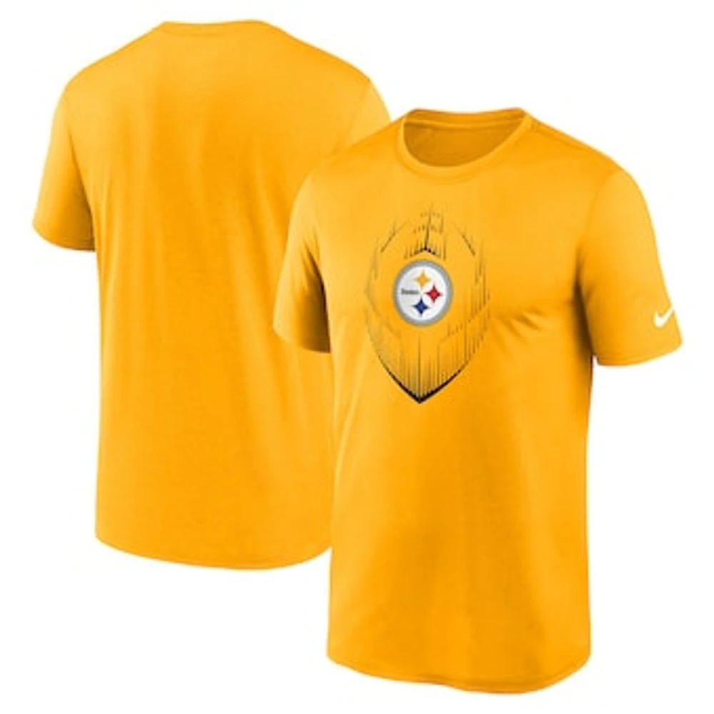 Men's Nike Gold Pittsburgh Steelers Primetime Legend Icon Performance T-Shirt