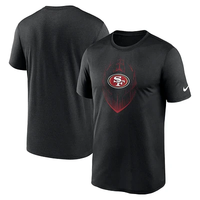 Men's Nike Black San Francisco 49ers Primetime Legend Icon Performance T-Shirt