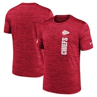 Men's Nike Red Kansas City Chiefs 2024 Sideline Velocity Performance T-Shirt