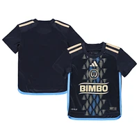 Toddler adidas Navy Philadelphia Union 2024 AEROREADY Team Jersey