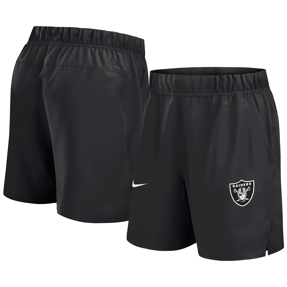 Men's Nike Black Las Vegas Raiders Blitz Victory Performance Shorts