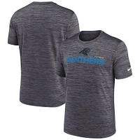 Men's Nike Black Carolina Panthers Blitz Velocity Modern Performance T-Shirt