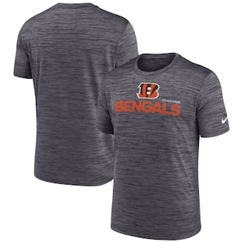 Men's Nike Black Cincinnati Bengals Blitz Velocity Modern Performance T-Shirt