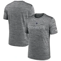 Men's Nike Anthracite Dallas Cowboys Blitz Velocity Modern Performance T-Shirt