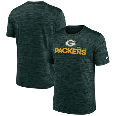 Men's Nike Green Bay Packers Blitz Velocity Modern Performance T-Shirt