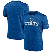 Men's Nike Royal Indianapolis Colts Blitz Velocity Modern Performance T-Shirt