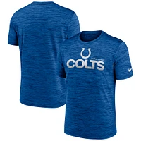 Men's Nike Royal Indianapolis Colts Blitz Velocity Modern Performance T-Shirt