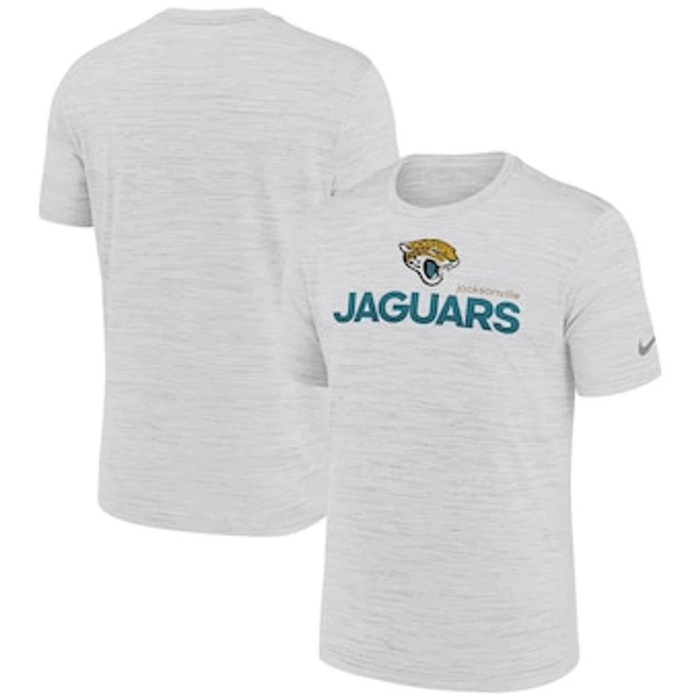 Men's Nike White Jacksonville Jaguars Blitz Velocity Modern Performance T-Shirt