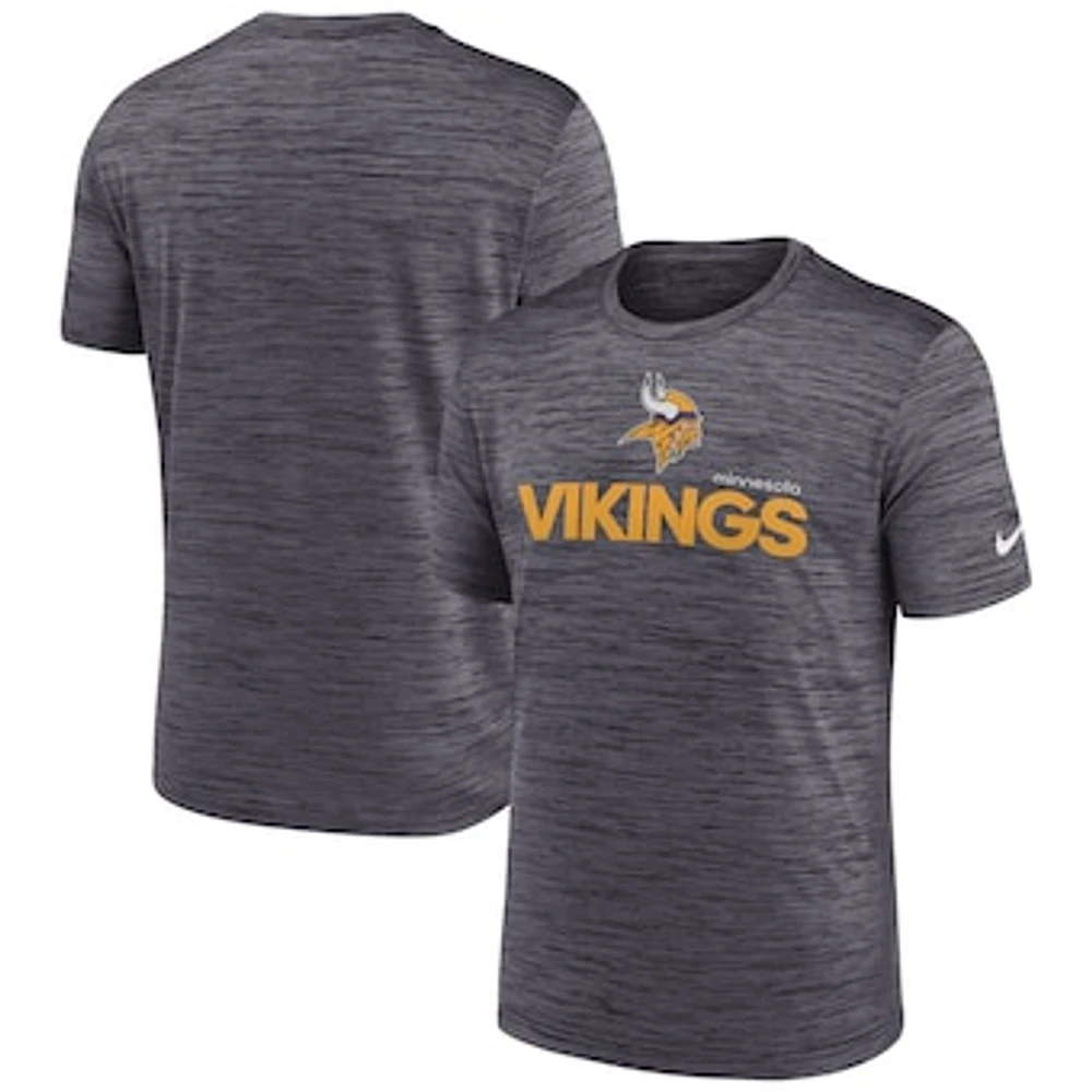 Men's Nike Black Minnesota Vikings Blitz Velocity Modern Performance T-Shirt