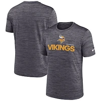 Men's Nike Black Minnesota Vikings Blitz Velocity Modern Performance T-Shirt