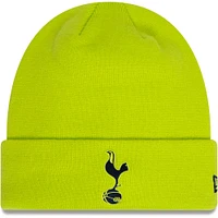 Men's New Era Neon Green Tottenham Hotspur Seasonal Color Cuffed Knit Hat