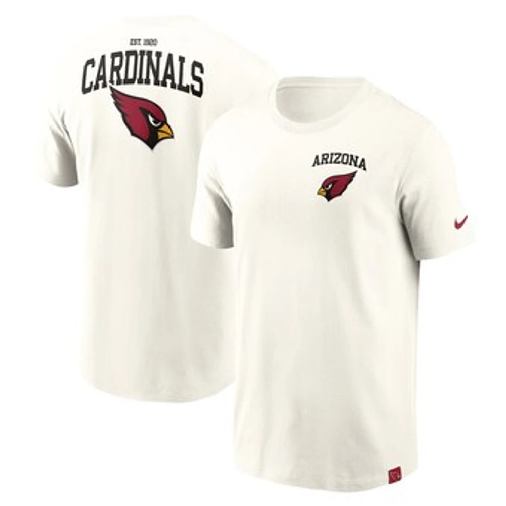 Men's Nike Cream Arizona Cardinals Blitz Essential T-Shirt