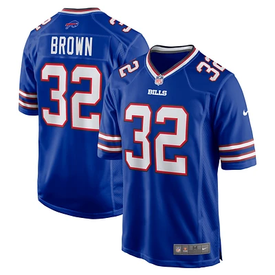 Men's Nike Kyron Brown Royal Buffalo Bills  Game Jersey