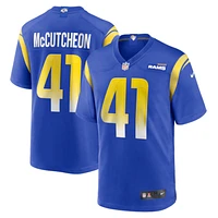 Men's Nike Cameron McCutcheon Royal Los Angeles Rams  Game Jersey