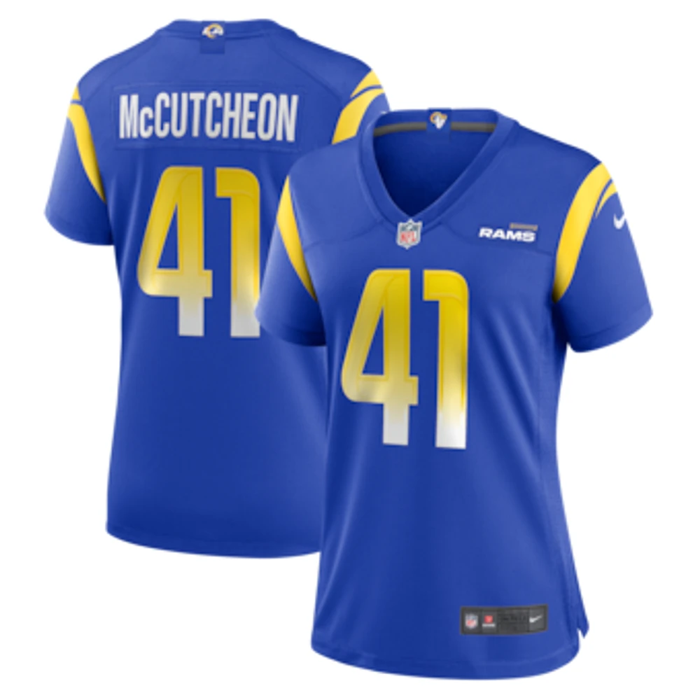 Women's Nike Cameron McCutcheon Royal Los Angeles Rams  Game Jersey