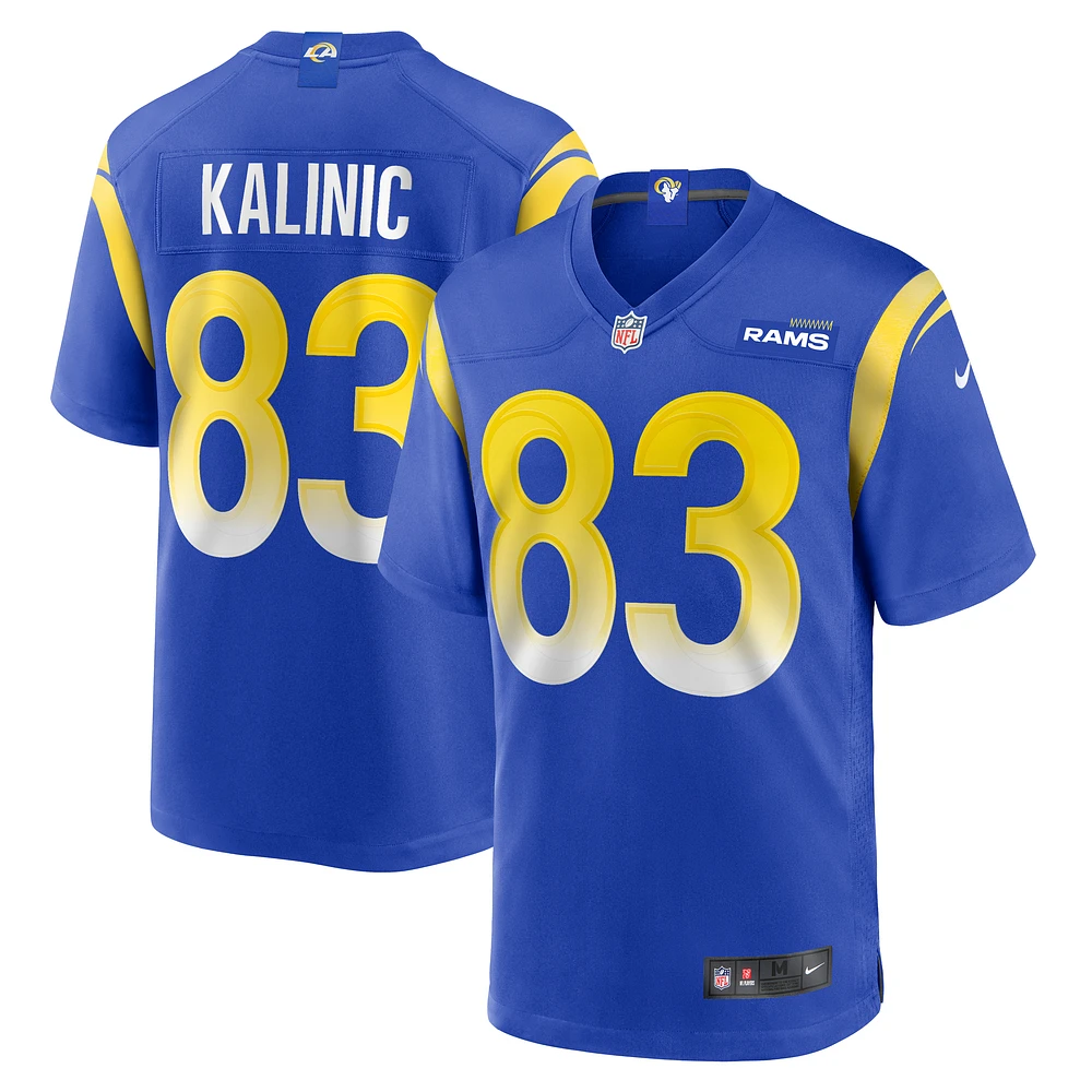 Men's Nike Nikola Kalinic Royal Los Angeles Rams  Game Jersey