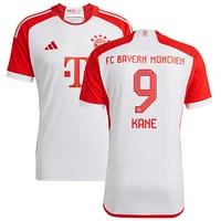 Youth adidas Harry Kane White Bayern Munich 2023/24 Home Replica Player Jersey