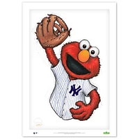 Elmo New York Yankees 24" x 36" Sesame Street Limited Edition Fine Art Print