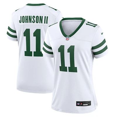 Women's Nike Jermaine Johnson II Spotlight White New York Jets Alternate Game Jersey