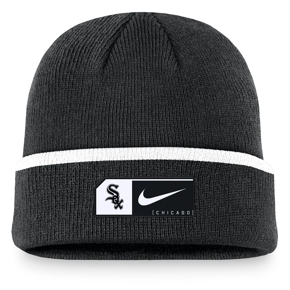 Men's Nike Black Chicago White Sox Terra Cuffed Knit Hat