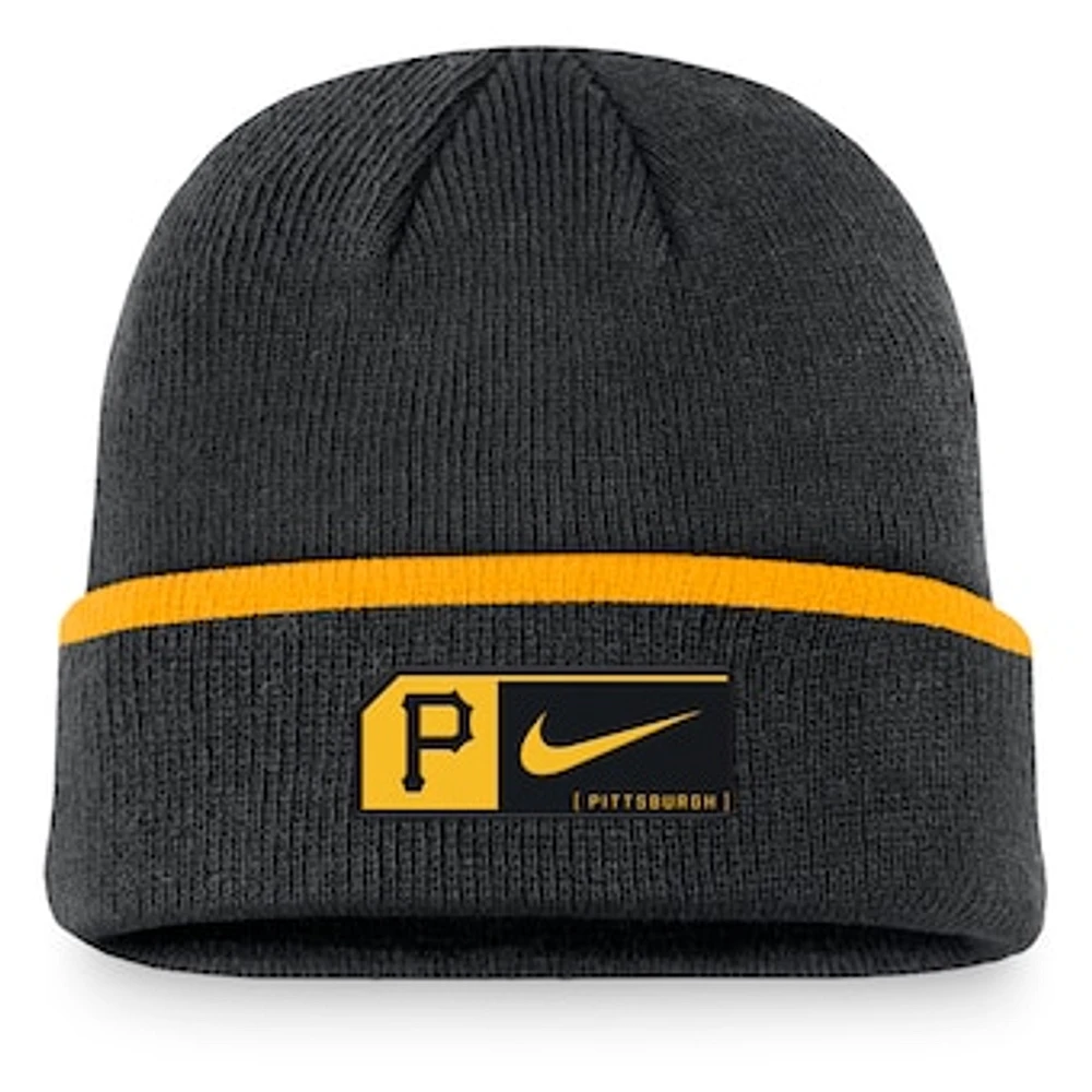 Men's Nike Black Pittsburgh Pirates Terra Cuffed Knit Hat