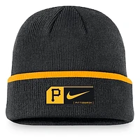 Men's Nike Black Pittsburgh Pirates Terra Cuffed Knit Hat