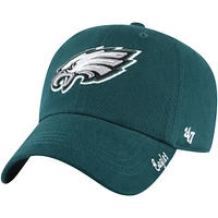 Women's '47 Midnight Green Philadelphia Eagles Miata Clean Up Adjustable Hat