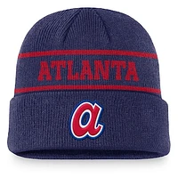 Men's Nike Royal Atlanta Braves Cooperstown Collection Rewind Terra Cuffed Knit Hat