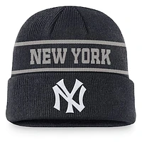 Men's Nike Navy New York Yankees Cooperstown Collection Rewind Terra Cuffed Knit Hat