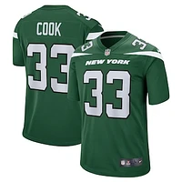 Men's Nike Dalvin Cook Gotham Green New York Jets Game Player Jersey