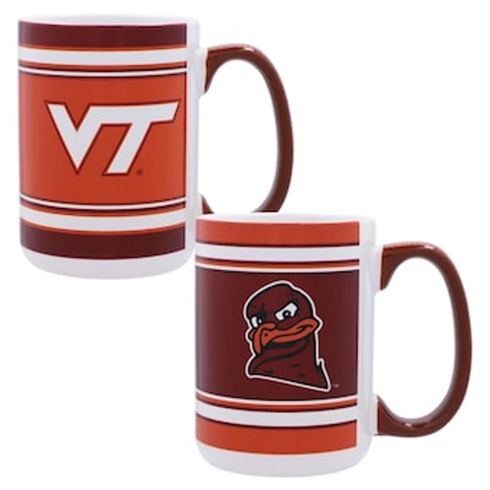 Virginia Tech Hokies 15oz. Home & Away 2-Pack Mug Set