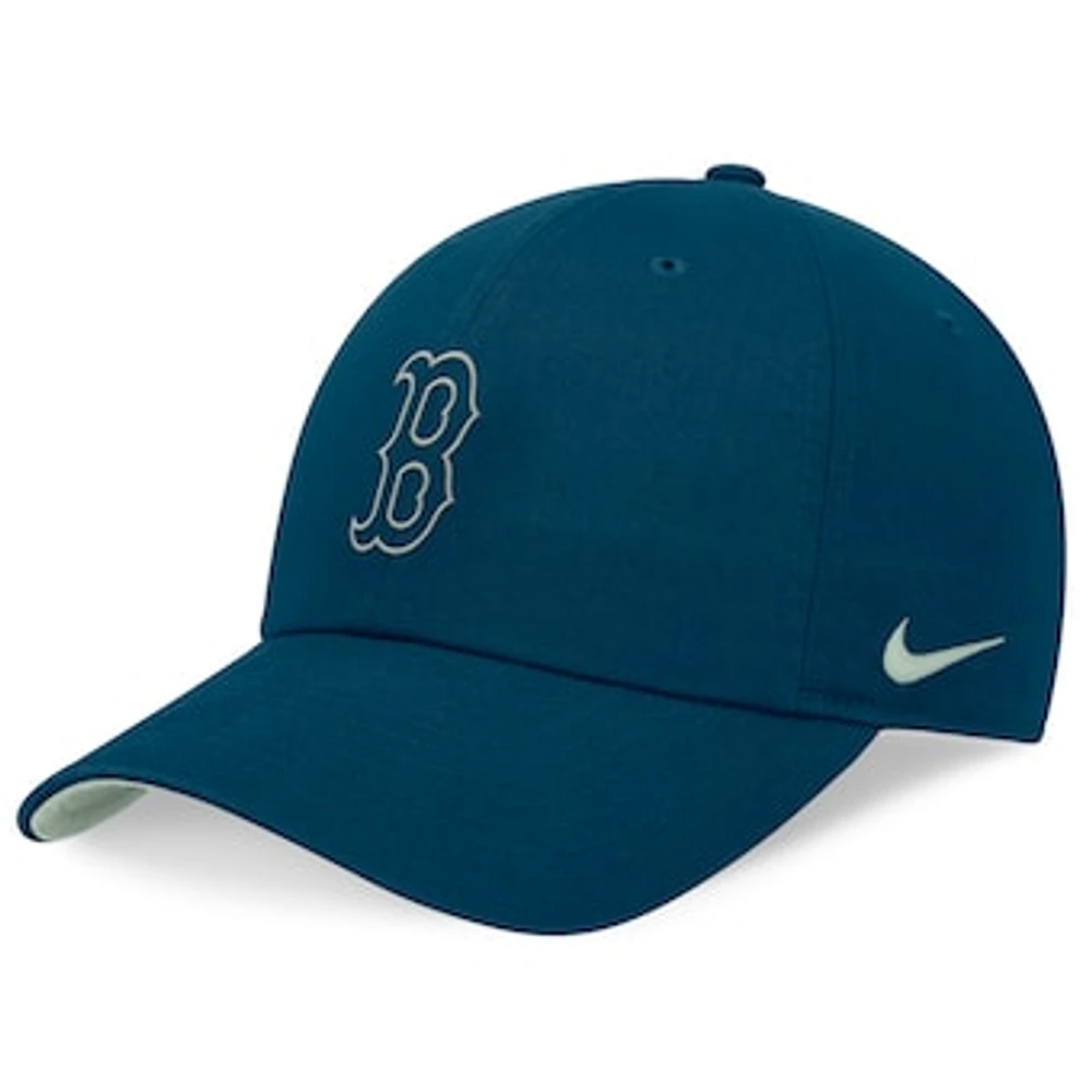 Men's Nike Teal Boston Red Sox Valerian Club Adjustable Hat