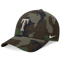 Men's Nike Camo Texas Rangers Club Adjustable Hat