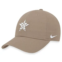 Men's Nike Khaki Houston Astros Club Adjustable Hat