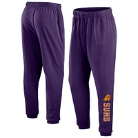 Men's Fanatics  Purple Phoenix Suns Big & Tall Chop Block French Terry Sweatpants