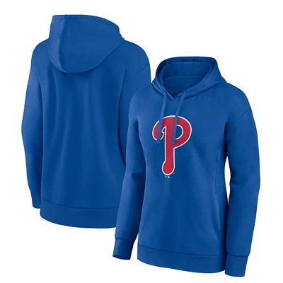 Women's Fanatics Royal Philadelphia Phillies Logo Pullover Hoodie