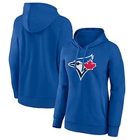 Women's Fanatics Royal Toronto Blue Jays Logo Pullover Hoodie