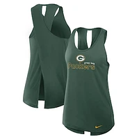 Women's Nike Green Bay Packers Plus Performance Tank Top