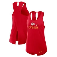 Women's Nike Red Kansas City Chiefs Plus Performance Tank Top