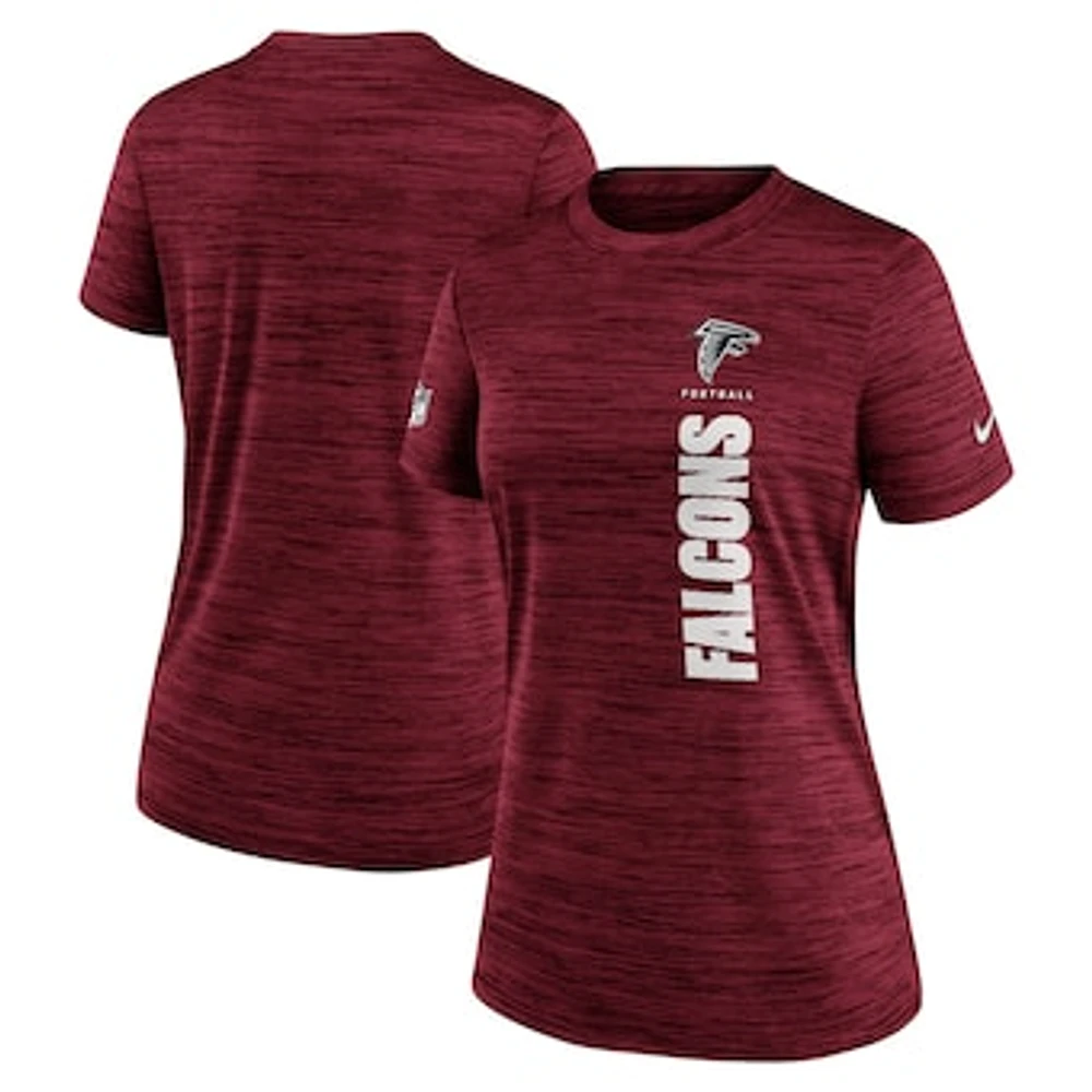 Women's Nike Red Atlanta Falcons Velocity Performance T-Shirt