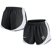 Women's Nike Black New Orleans Saints Tempo Performance Shorts