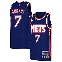 Men's Nike Kevin Durant Blue Brooklyn Nets Authentic Player Jersey - City Edition