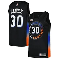 Men's Nike Julius Randle Black New York Knicks Swingman Player Jersey - City Edition