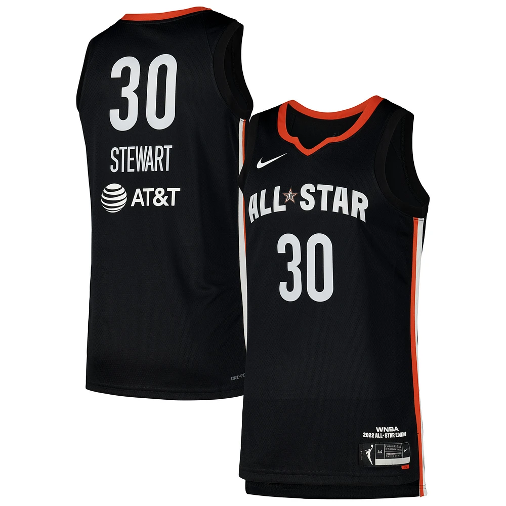 Men's Nike Breanna Stewart Black WNBA All-Star Game Swingman Player Jersey