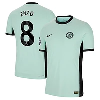 Men's Nike Enzo Fernández Mint Chelsea 2023/24 Third Match Authentic Player Jersey